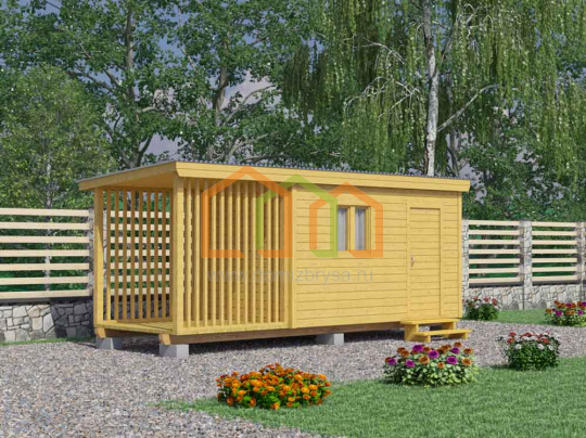 Дачная бытовка Василёк - 4 (С)